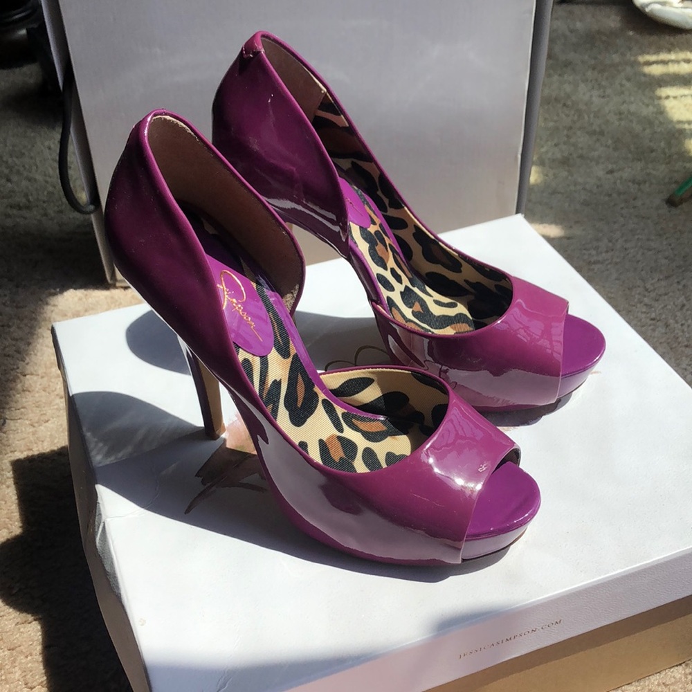 Jessica Simpson Heals.  Worn Once.  NO BOX.